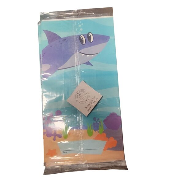 Shark-Themed Valentines Day Mail Bag Kit With Stickers & Bag Topper - Picture 8 of 8